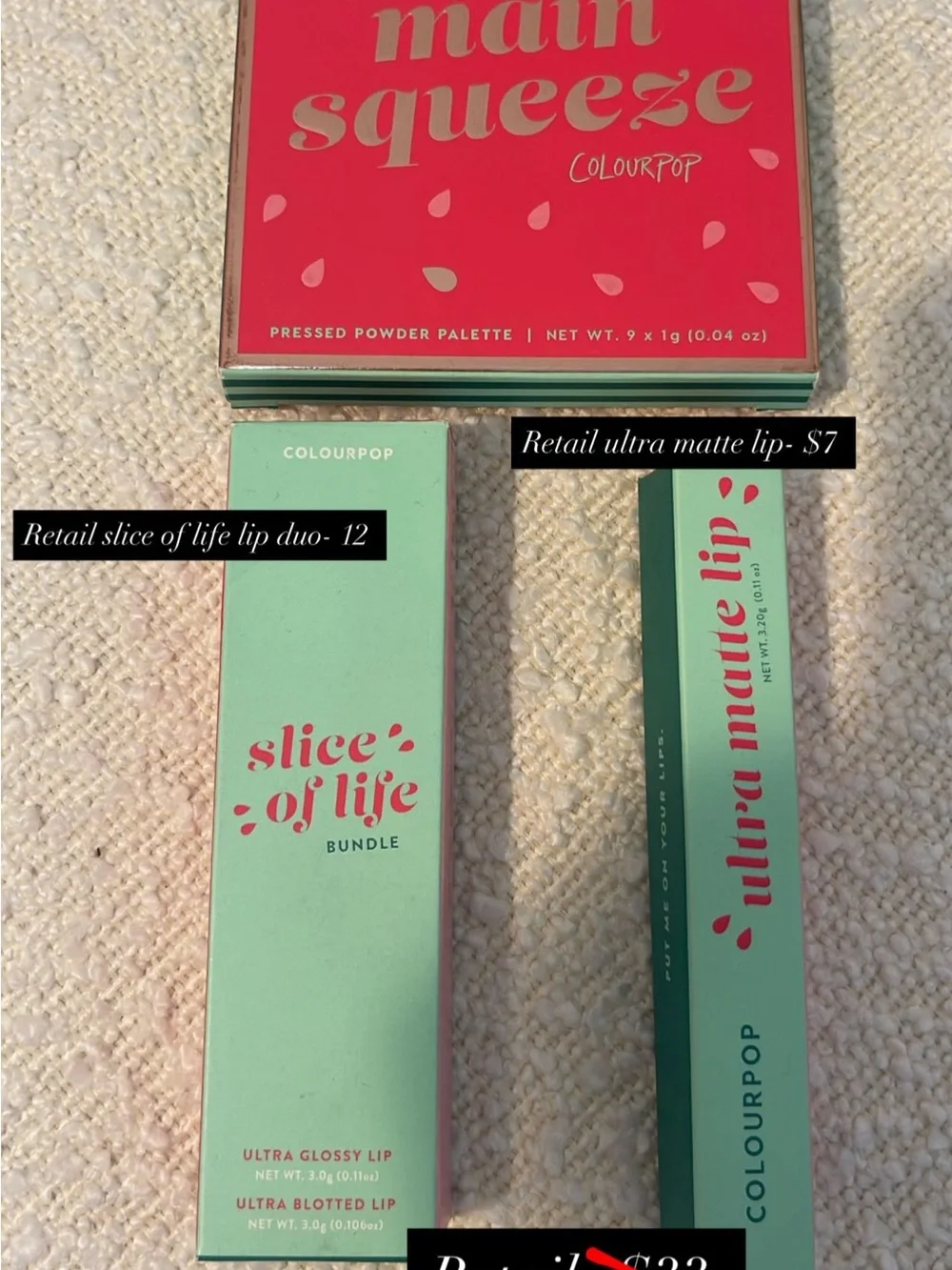 ColourPop Main Squeeze Eyeshadow Palette — Coral, Pink & Warm Red Shades